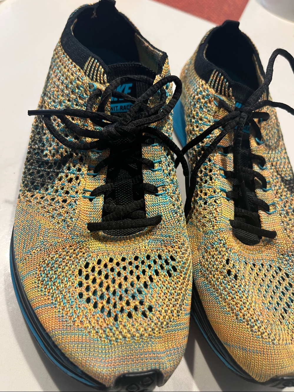 Nike Sherbert Flyknit Racer Running Shoes (Special Edition)